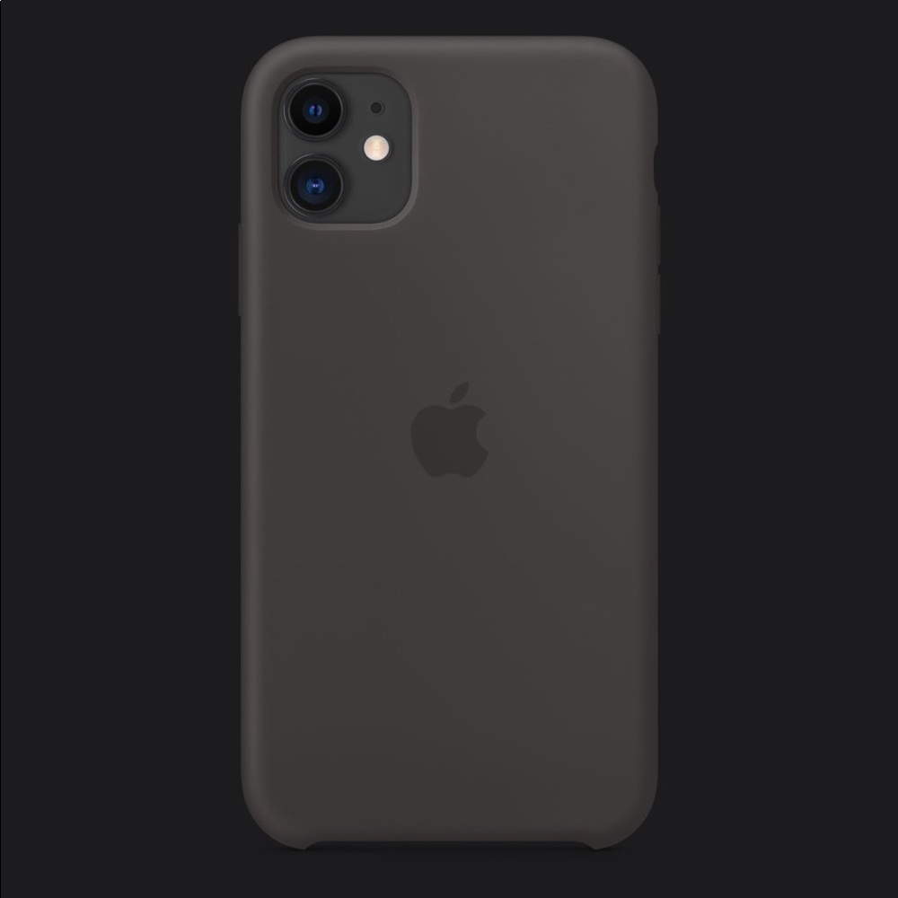 Apple iPhone 11 Black Silicone Case